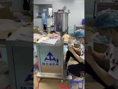 อัตโนมัติ SUS304 เครื่องเติมน้ําลายริมฝีปาก หัวเดียวตั้ง