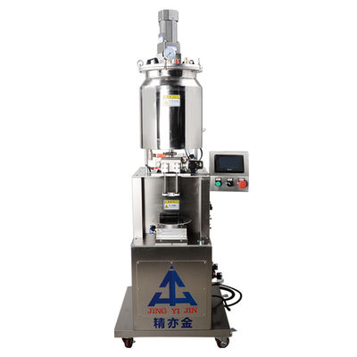 เครื่องเติมจิ้มจิ้มอัตโนมัติหัวสอง 220V เครื่องเติมปริมาณ