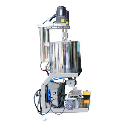 2.6KW สายการผลิตลิปสติก มาร์บอร์ลิปสติกเครื่องเติมสีสองสี