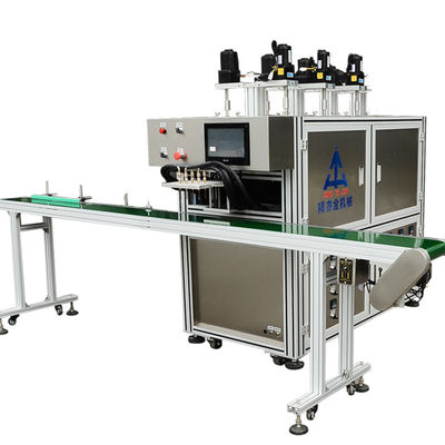 380V 50Hz 9.5KW เครื่องเติมครีมสําอางด้วยสายพาน
