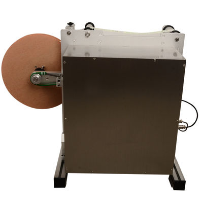 220V 50Hz เครื่องติดป้ายขวดครึ่งอัตโนมัติ 30-600pcs / นาที