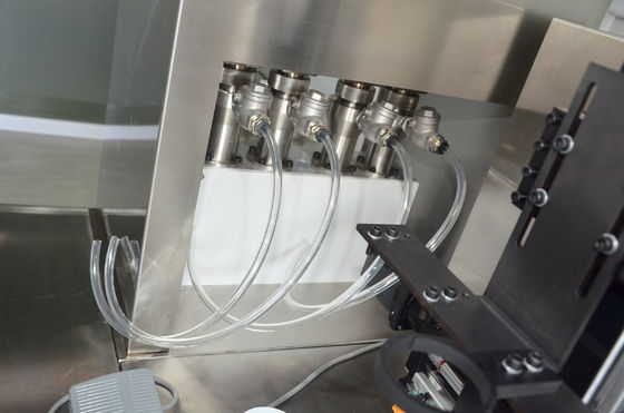 เครื่องบรรจุครีมแยกสีแบบเม็ดสี่สี